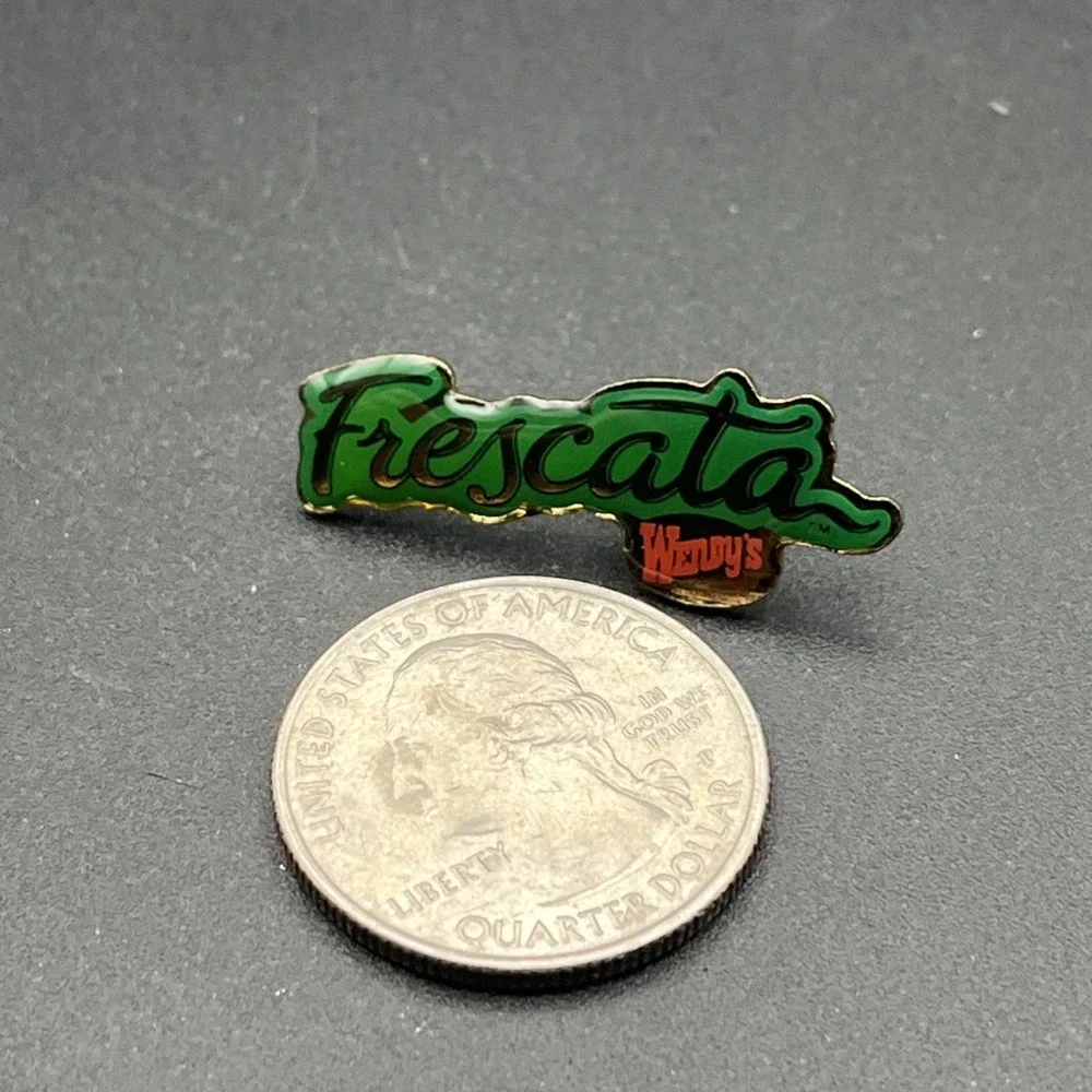 Wendy's Fast Food Restaurant Frescata‎ Employee Lapel Hat Pin